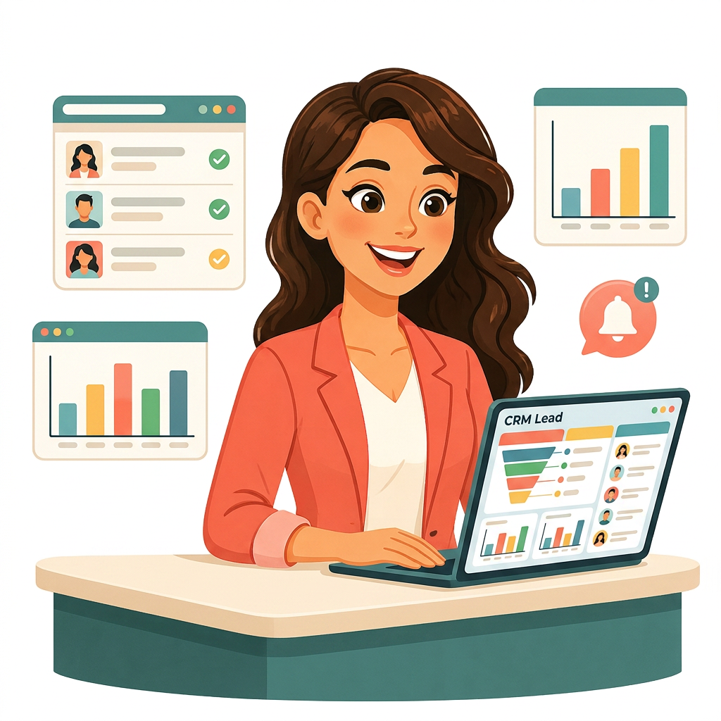 Lead Dashboard illustration